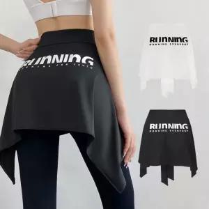 레깅스 큰손 러닝힙커버 레깅스 가리개 랩스커트 테스 헬스 요가 Y존 엉덩이 커버