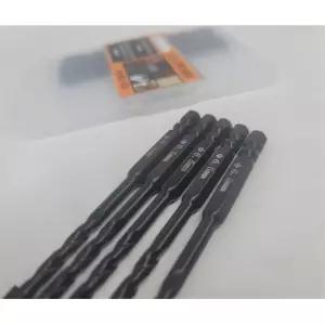 6.35mm육각생크 6.5mm 4날 드릴비트 석재류 기리 대리석 타일