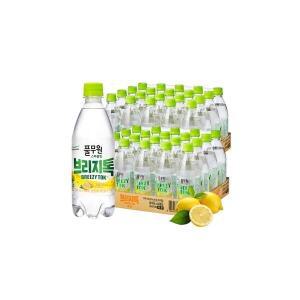 브리지톡 탄산수 레몬 500ml x 40