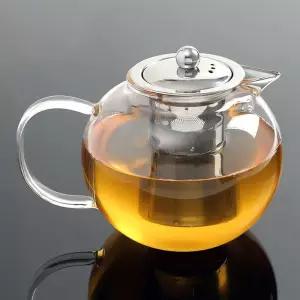 소담 내열유리 차포트 1.3L 거름망 티주전자/티포트/차주전자/주전자/가정용/선물용/티메이커/티팟