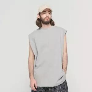 카고브로스 ESSENTIAL WIDE LAYERED SLEEVELESS (GRAY) - 그레이