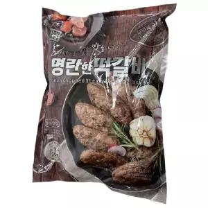 수앤서A1 명란한 축산 한성기업 떡갈비 1KG 축산가공식품 생활