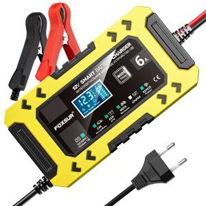 12V6A 납산 배터리 충전기 수리 기능 LiFePO4 10단계 자동 전원 모드 포함 지능형