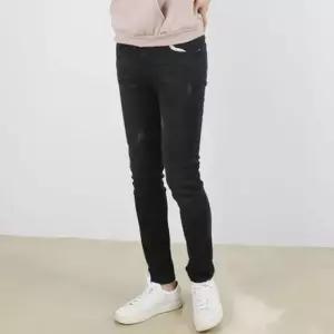 남자기모워싱블랙청바지 남성하의 기모본딩