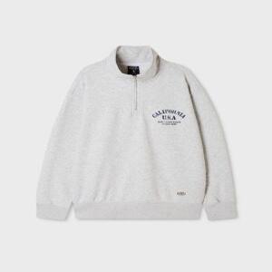 [AK수원점] [후아유] 공용 Letter Half Zip-up Sweatshirt WHMAG4991U