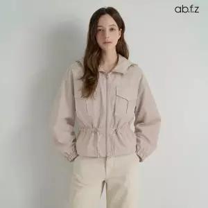 [ab.f.z] 후드 스트링 포켓 숏 점퍼 (AFY5HU31A)