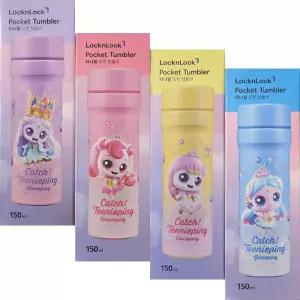 락앤락 캐치티니핑 포켓 텀블러 150ml 4종택1 다이아나핑텀블러 하츄핑텀블러 아름핑텀블러 사뿐핑텀블러