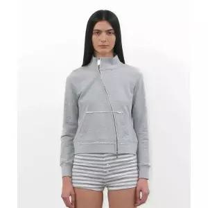 매장정품 PARTIMENTO 파르티멘토 WOMEN 컷오프 93 언발란스드 트랙 집업_멜란지 PW-2508ML 1972805