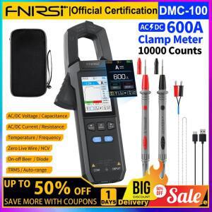FNIRSI DMC-100 클램프  멀티미터 온도 프로브가 있는 자동  고 전류계