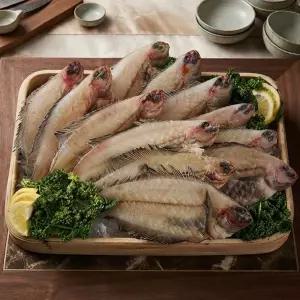 국내산 반건조 손질 급냉 기름 가자미 5미 3팩(팩당 500g 내외)