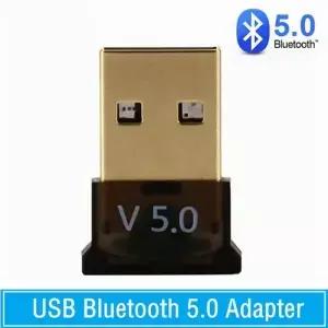 USB 어댑터 블루투스 BT V5.0 송신기 오디오 동글 수신기 노트북 컴퓨터 PC용 무선