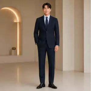 [롯데백화점]트레몰로 남성 SMART SUIT 정장 세트 블랙/네이비 [TGNGA6S-C421 / TGNGB6S-C421]