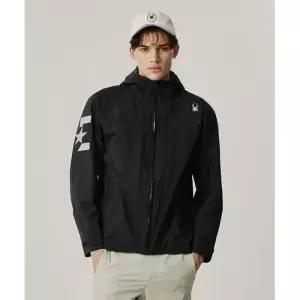 SPYDER 남성 유로스포츠 방수 2LAYER 바람막이 자켓 SPJPCNJK232MBLK 3886902