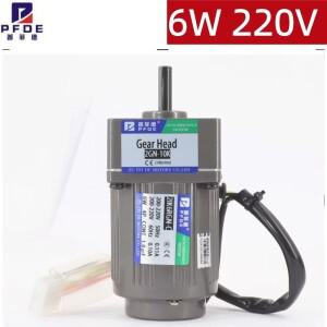 2IK6GN-C 6W 220V AC 기어 감속기 모터 가변 속도 CW 단상