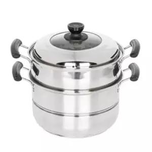 퀸센스 인덕션 곰솥 냄비 찜냄비 찜솥 들통 2단 26cm [BKU87184]