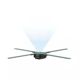 3D 홀로그램 입체 영상 팬 특수 광고 비디오 시어터 전광판 45cm