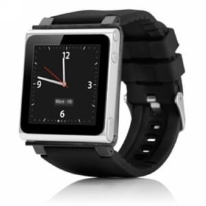 iPod Nano6 손목 스트랩 밴드용 실리콘 스포츠 시계줄 보호 케이스, 스마트 기기 액세서리와 호환 가능