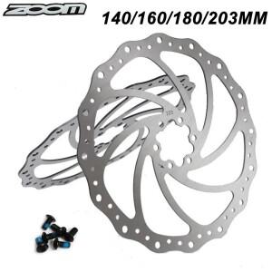 줌 브레이크 로터 140mm 160mm 180mm 203mm MTB 브레이크 디스크 6 볼트 자전거 디스크 로터 자전거 유압