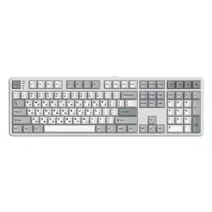 한성컴퓨터 GK798PRO 유무선 기계식 메탈 화이트 (문라이트 도독)