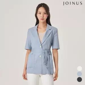 조이너스 스판 반소매 린넨 혼방 자켓_JACU4-WJK100