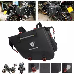 바이크 오토바이방수가방 방수 1쌍 사이드백 낙하방지 안장 테일 리어백 여행용 수납 가방