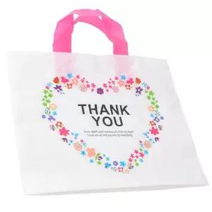쇼핑백 THANK YOU 비닐 손잡이 비닐봉투 선물백