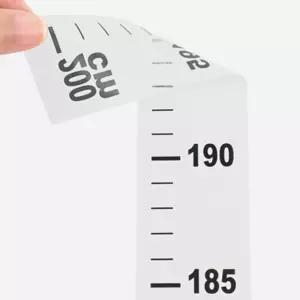 보누르 키재기 투명 스티커 200CM 신장측정기 키재기자