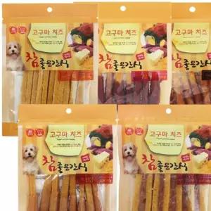 강아지 간식 고구마치즈 100g 애견 간식 스틱