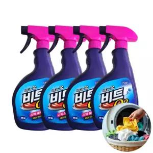 비트 O2 강력 얼룩제거 스프레이 500ml 4개