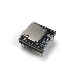 USB 시리얼 모듈DFPlayer 미니 MP3 플레이어 모듈 V3.0 TF 카드 U 디스크 시리얼 IO 음성 디코더 오디오 DI