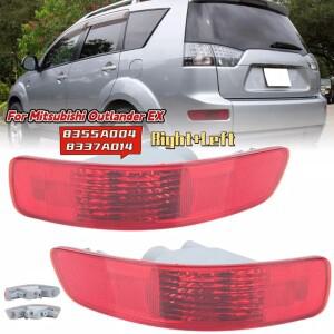 Mitsubishi Outlander 07-12 8355A004 8337A014 용 후방 범퍼 리플렉터 안개등 라이트 교체 자동차 부품