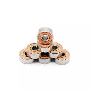 BAWHO 1개 SMR103 2RS CB 3x10x4mm 스테인리스 스틸 하이브리드 세라믹 낚시 릴 베어링 623 그리스 없이