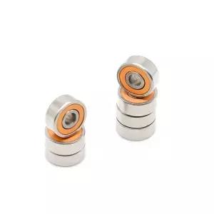 SMR103C 2OS 3X10X4mm 스테인리스 스틸 하이브리드 세라믹 피싱 릴 베어링 무그리스 고속 회전 10개입