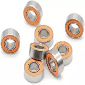 1개 SMR115-2RS ABEC-7 LD 5x11x4mm 낚시 릴 베어링 그리스 없이 빠르게 회전하는 하이브리드 세라믹