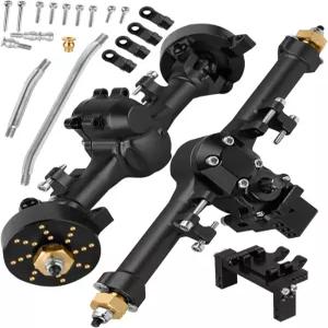 Front Rear Portal Axles 5mm Wider on Each Side 1/24 SCX24 C10 JLU 글래디에이터 브론코 데드볼트 RC