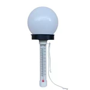 온도계가 달린 방수 태양광 부력 수온계 수영장 스플래시 패드 온수 욕조 수족관에 안정적인 선명한