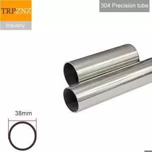 호환  외경 38mm 벽두께 1mm 1.5mm 2mm 3mm 304 스테인리스 스틸 정밀 튜브 공차 0.05mm 내부외부 연마