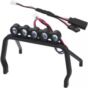 액시얼 Scx30 K10 1/30 RC 카용 특수 소재를 조명하는 리어 버킷 돔 스포트라이트 DIY 업그레이드 부품