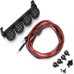 5V 22mm RC 카 루프 라이트 바 LED 램프 RGT 1/10 136100 크롤러 스트라이프가 있는 금속-플라스틱 모델용