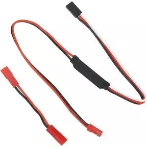 WQAPVHBG Rc 윈치 컨트롤러 어댑터 플러그 플라스틱 리모컨 Traxxas 자동차 모델용 범용 부품 액세서리
