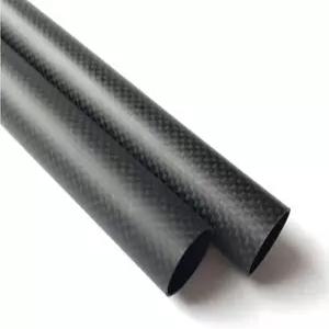 2 x 1000mm 무광 탄소 섬유 튜브 DIY 드론 암 및 기계 프로젝트용 중공 - 가볍고 내구성 뛰어나며 고성능