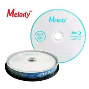 (멜로디)블루레이 6배속 50GB BD-R DL 10P CAKE