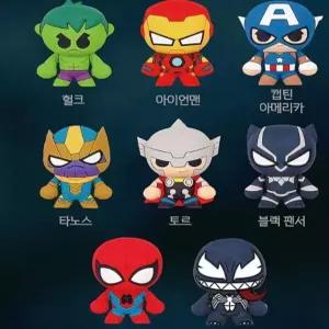 마블 스탠드 키체인 랜덤 피규어