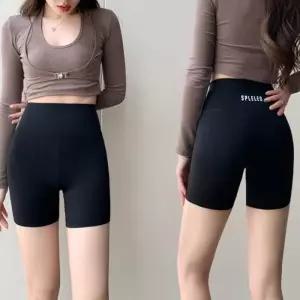 3부 레깅스 아영 바이커쇼츠 뒷 레터링 운 조거 여름