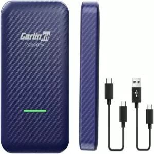 CarlinKit 4.0 무선 카플레이 어댑터 안드로이드 오토 동글 순정 유선 차량용 2026 OTA 업그레이드 2in1