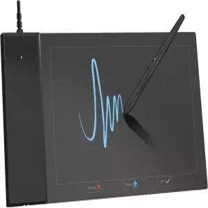 Mac Windows 및 Chromebook용 배터리 프리 스타일러스 펜 태블릿 드로잉/전자 학습/원격 작업 안드로이드용