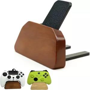 ZHUOYING PS4 Xbox용 원목 게임패드 스탠드 및 컨트롤러 홀더 게임 책상을 깔끔하게 정리해주고 대부분의