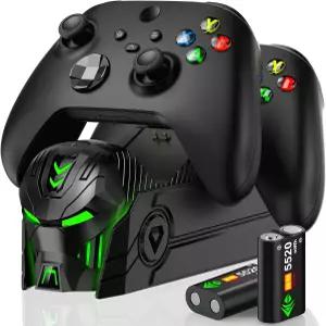 2X 5520mWh 배터리 팩이 장착된 테처 충전식 컨트롤러 충전소 X/S 시리즈 X/S/One/X/S 엘리트 액세서리