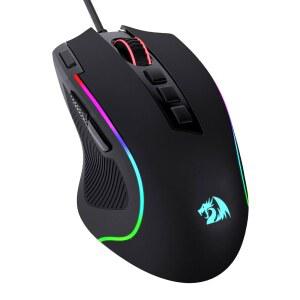 레드래곤 M612 유선 게이밍 마우스 RGB 8000DPI 매크로버튼 인체공학 블랙