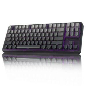 AULA F87 PRO 무선 기계식 게이밍 키보드 87키 핫스왑 RGB PBT 키캡